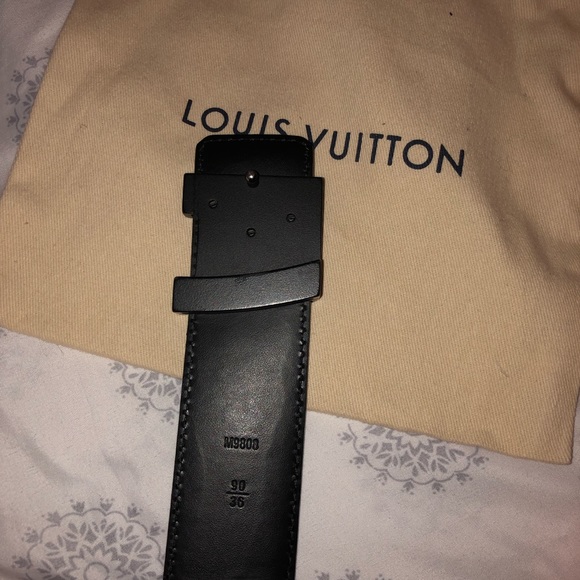 Louis Vuitton Belt Initials Damier Graphite - Picture 5 of 7